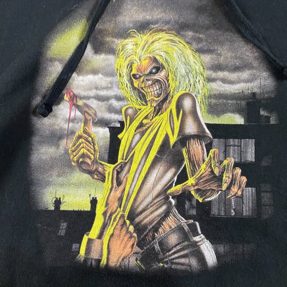 Iron Maiden Zero 2020 Hoodie Men's Medium Hooded Sweatshirt Killers - Picture 3 of 9
